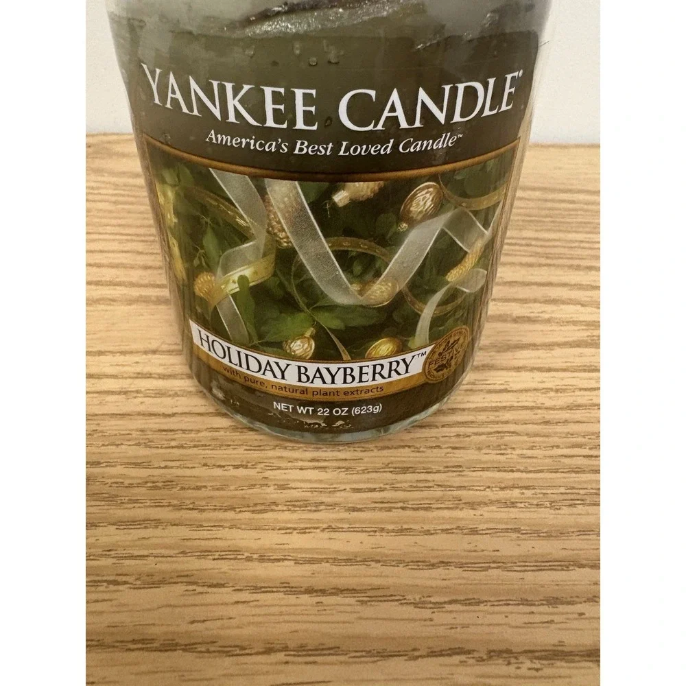 Yankee Candle HOLIDAY BAYBERRY Large Jar Housewarmer 22oz New